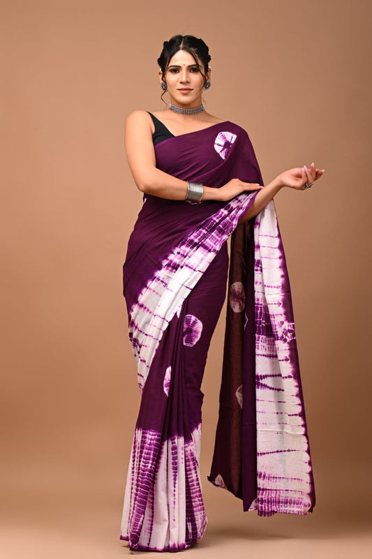 Mul Cotton Saree