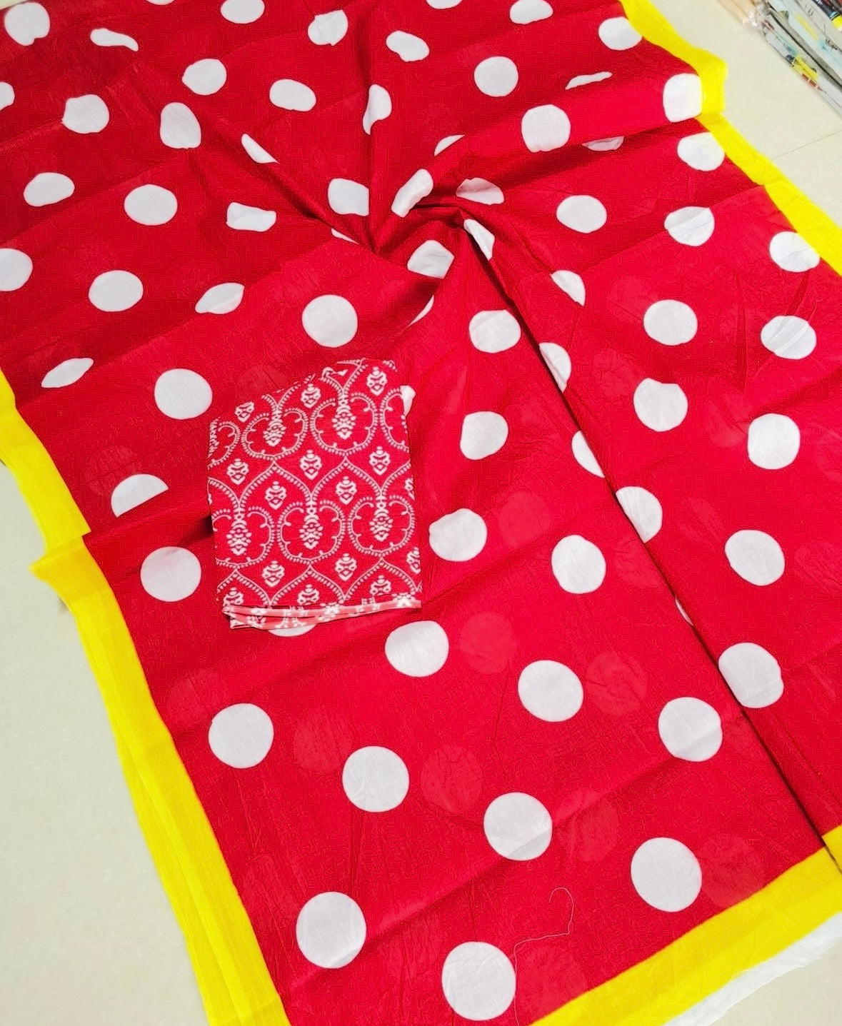 Mul Cotton Saree