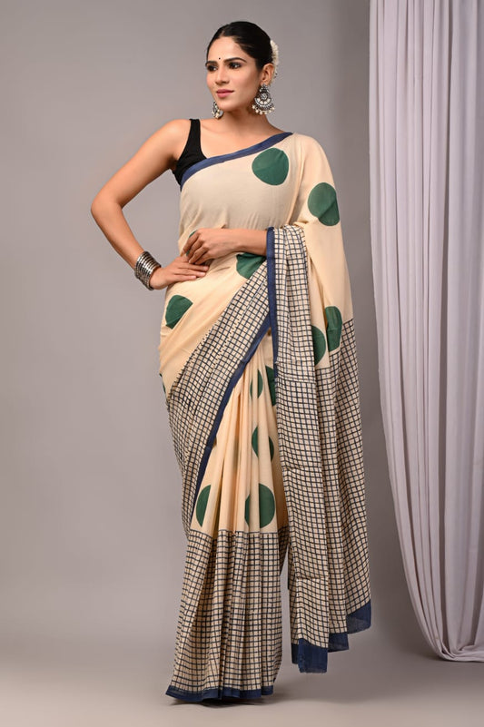 Mul Cotton Saree