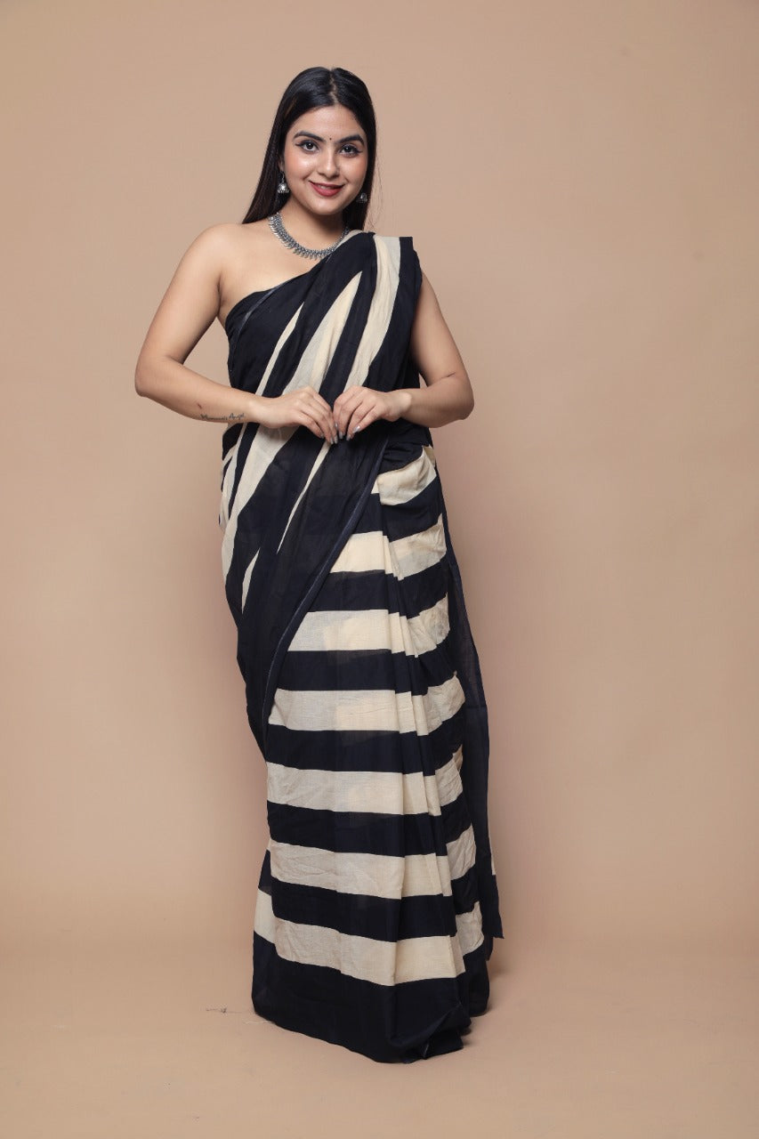 Mul Cotton Saree