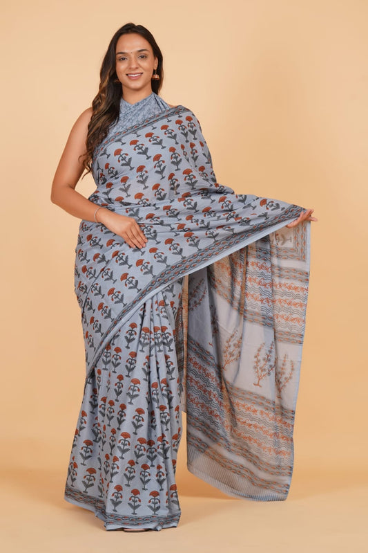 Pure Cotton Saree