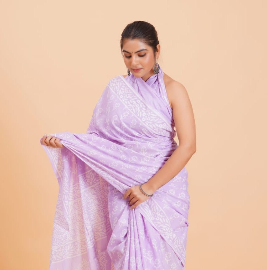 Pure Cotton Saree