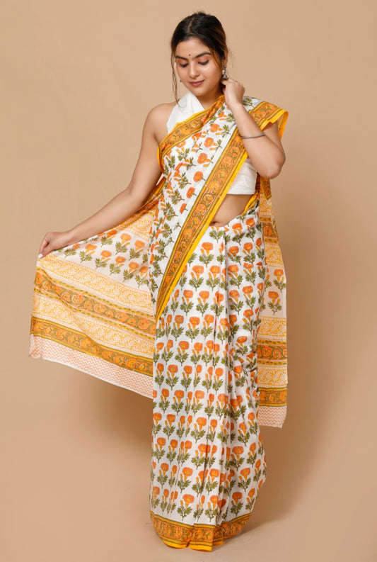 Pure Cotton Saree