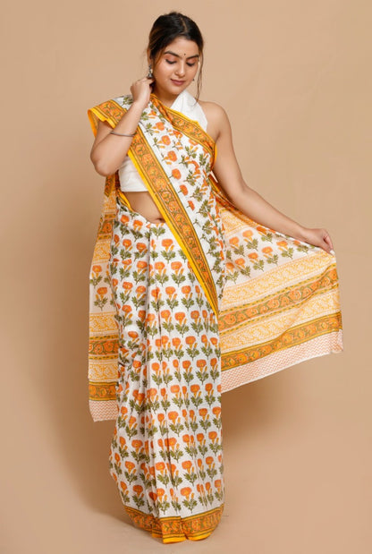 Pure Cotton Saree