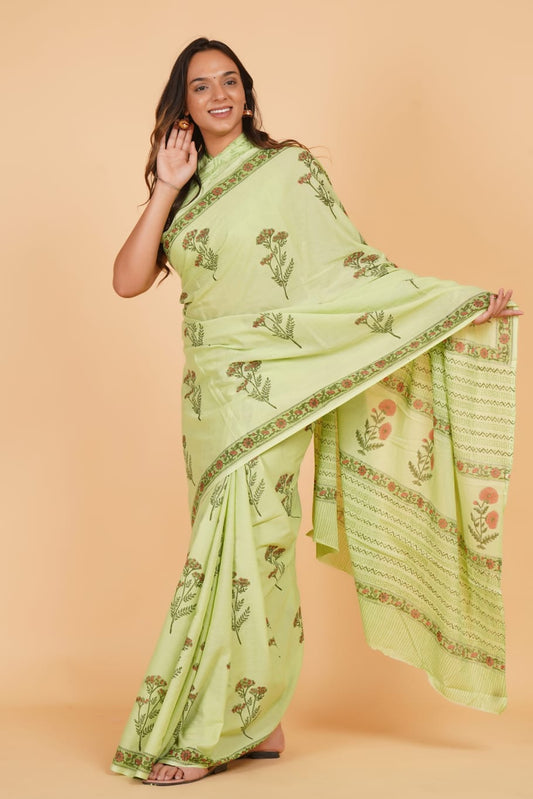 Pure Cotton Saree