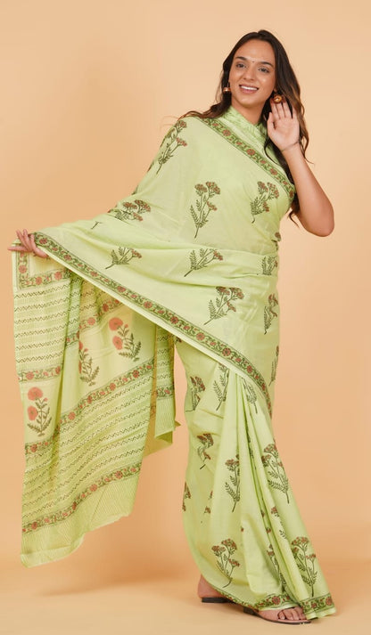 Pure Cotton Saree
