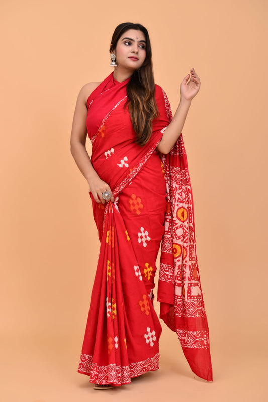 Pure Cotton Saree
