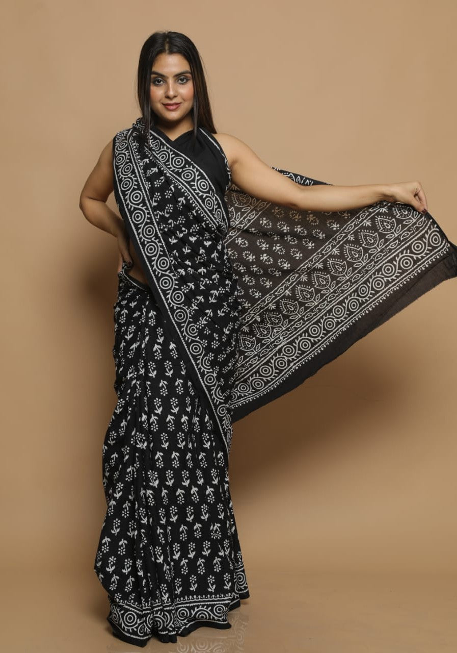 Pure Cotton Saree