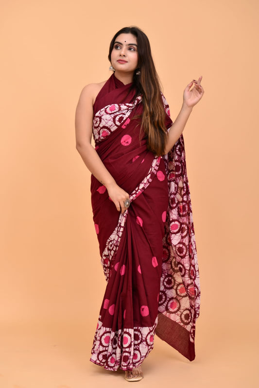 Pure Cotton Saree