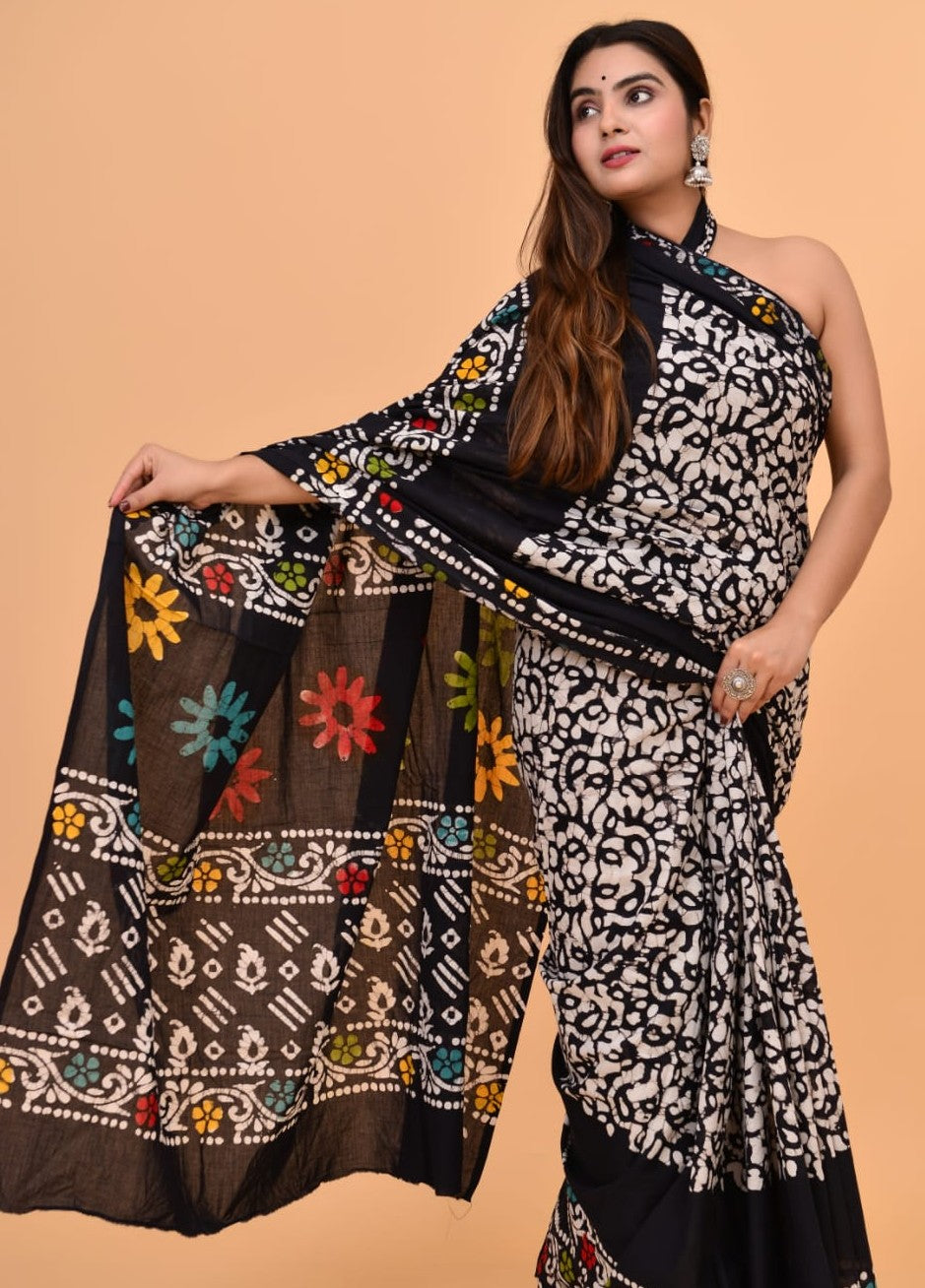 Pure Cotton Saree