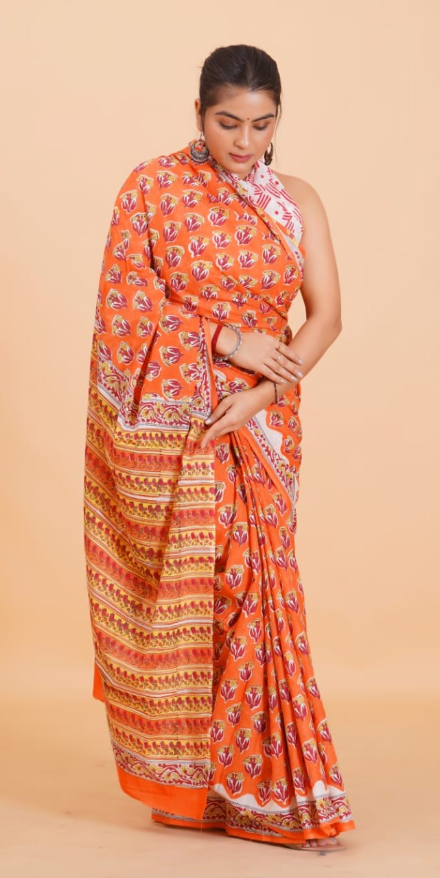 Pure Cotton Saree
