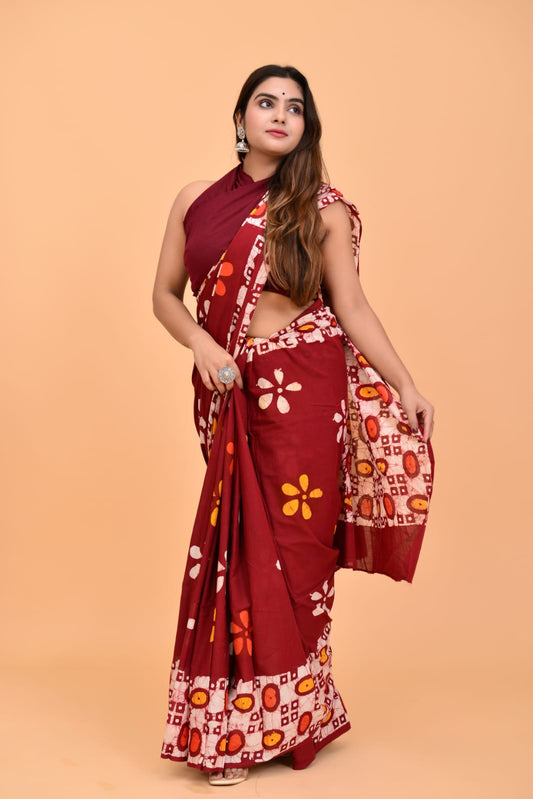 Pure Cotton Saree