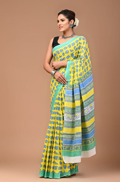 Quirky Mul Cotton Saree