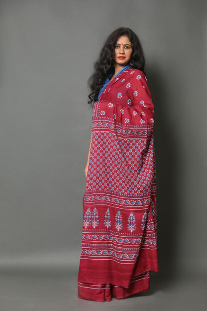 Mul Cotton Saree