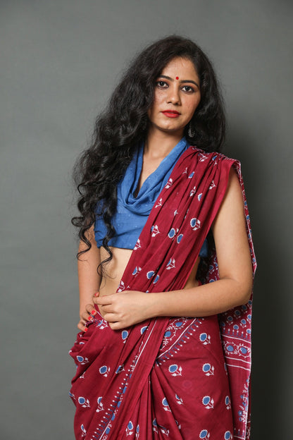 Mul Cotton Saree