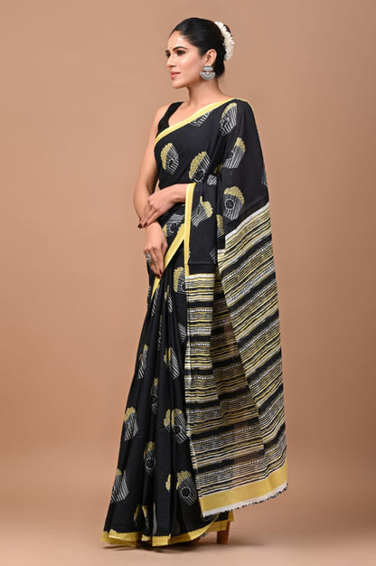 Mul Cotton Saree