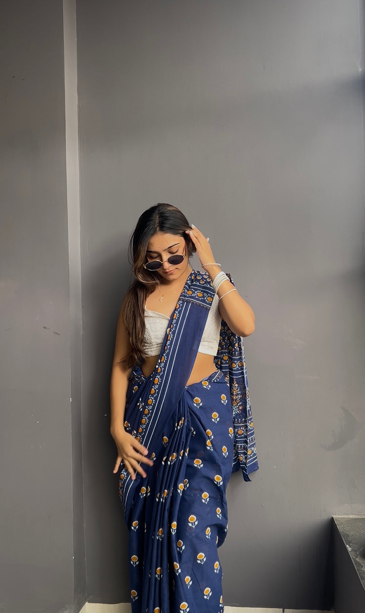 Mul Cotton Saree