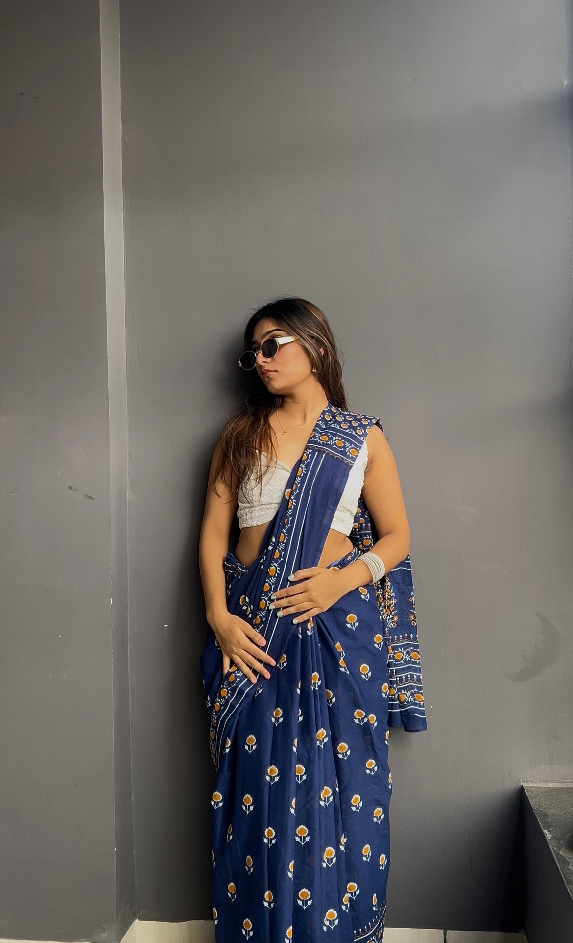 Mul Cotton Saree