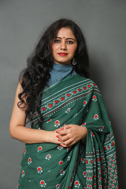 Mul Cotton Saree