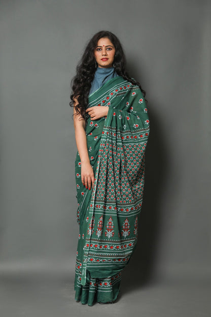 Mul Cotton Saree
