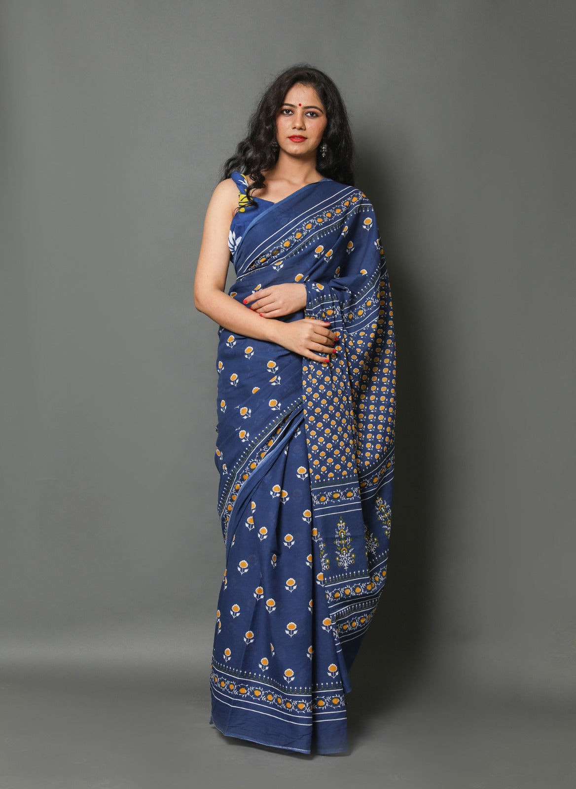 Mul Cotton Saree