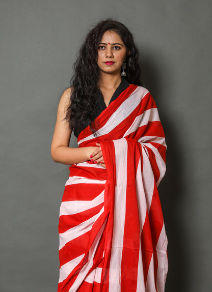 Mul Cotton Saree