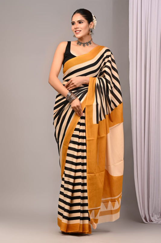 Mul Cotton Saree