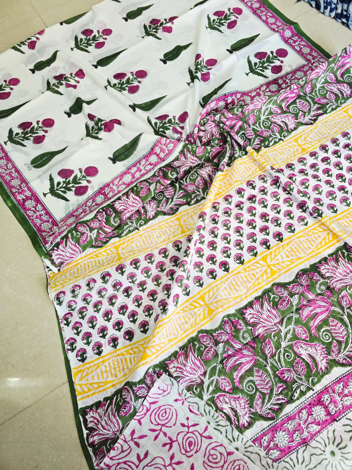 Mul Cotton Saree
