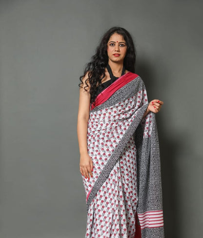 Mul Cotton Saree