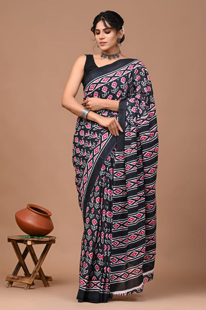 Mul Cotton Saree