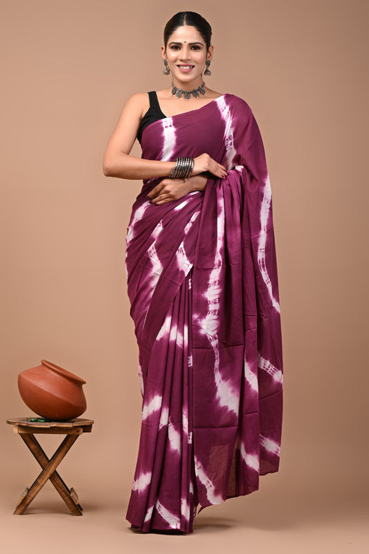 Mul Cotton Saree
