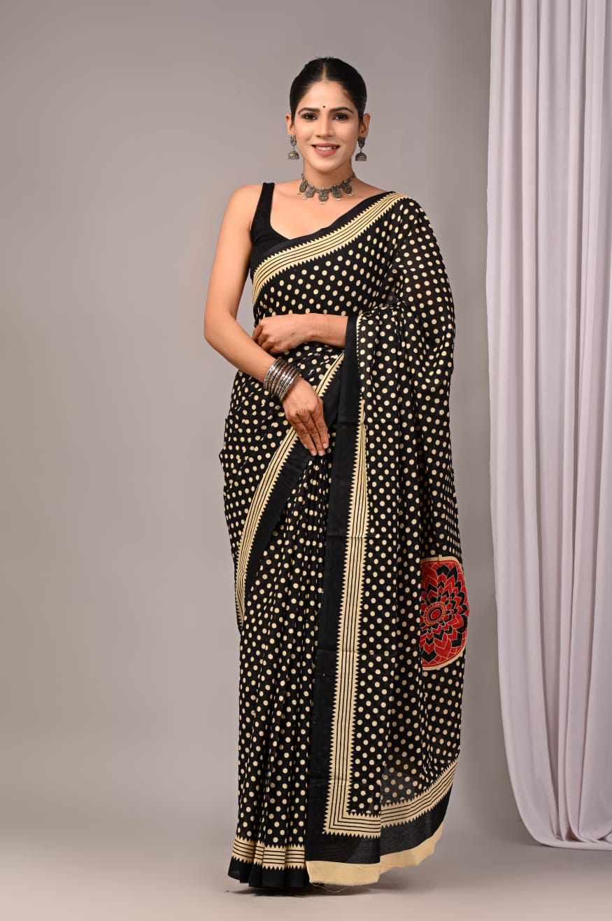 Mul Cotton Saree