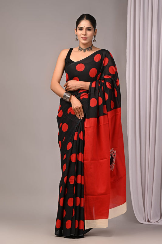 Mul Cotton Saree