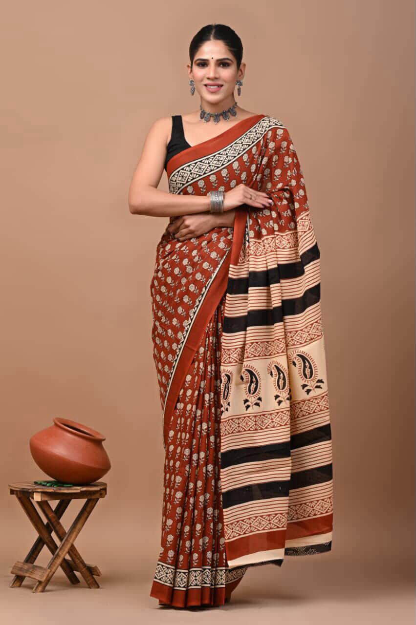 Buti Mul Cotton Saree