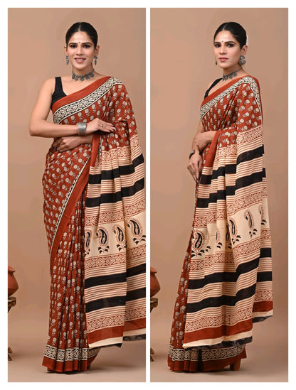 Buti Mul Cotton Saree