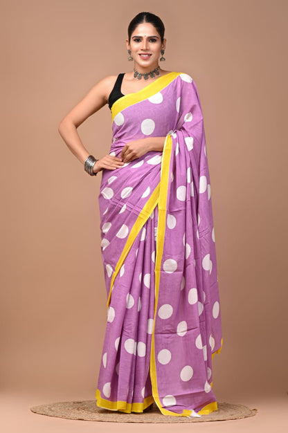 Quirky Mul Cotton Saree