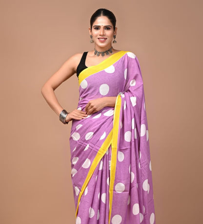 Quirky Mul Cotton Saree