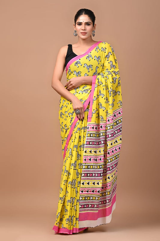 Quirky Mul Cotton Saree