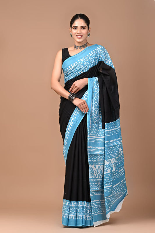Quirky Mul Cotton Saree