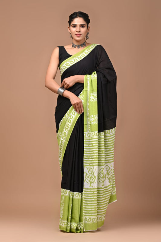 Quirky Mul Cotton Saree
