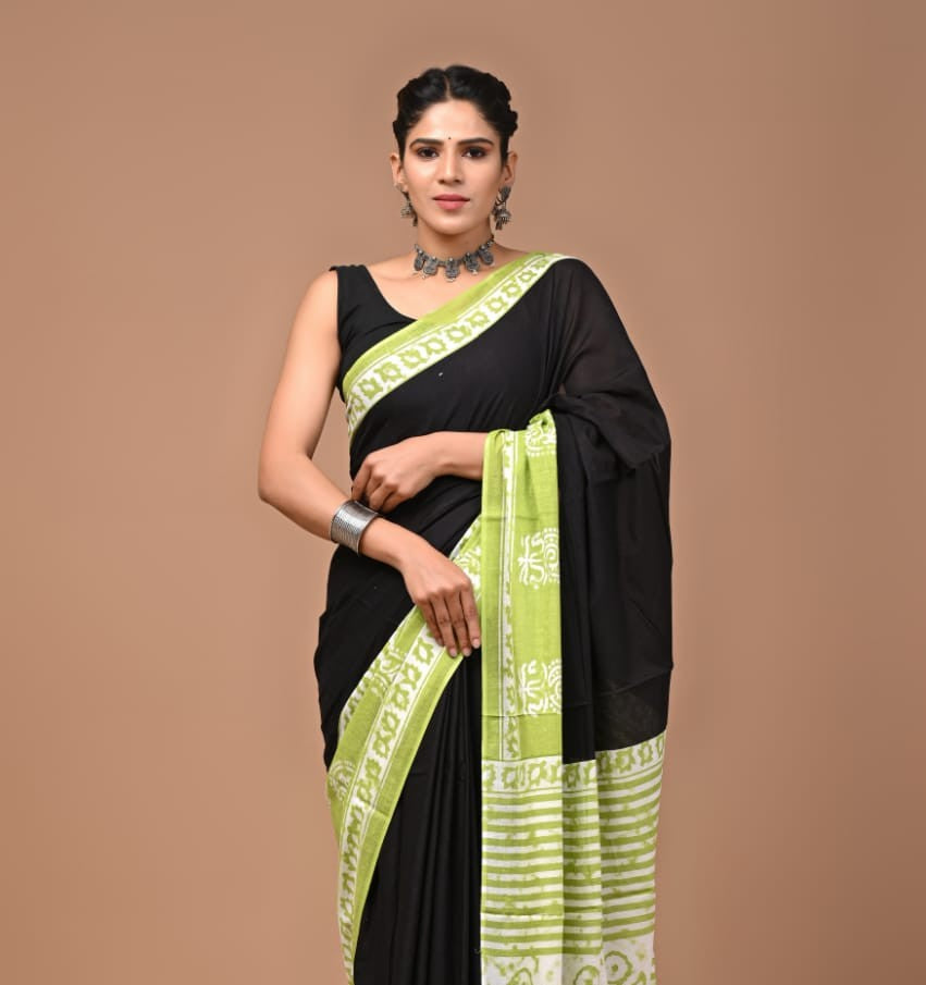 Quirky Mul Cotton Saree