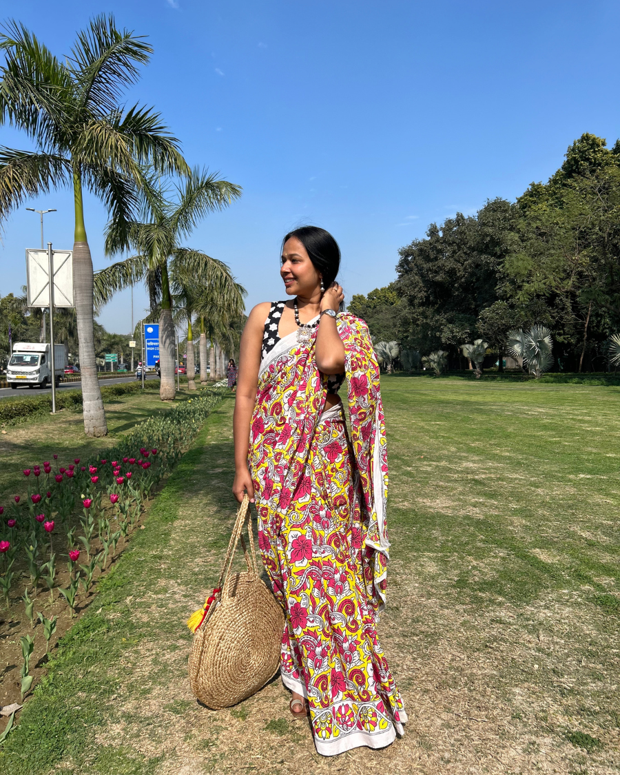 Mul Cotton Saree