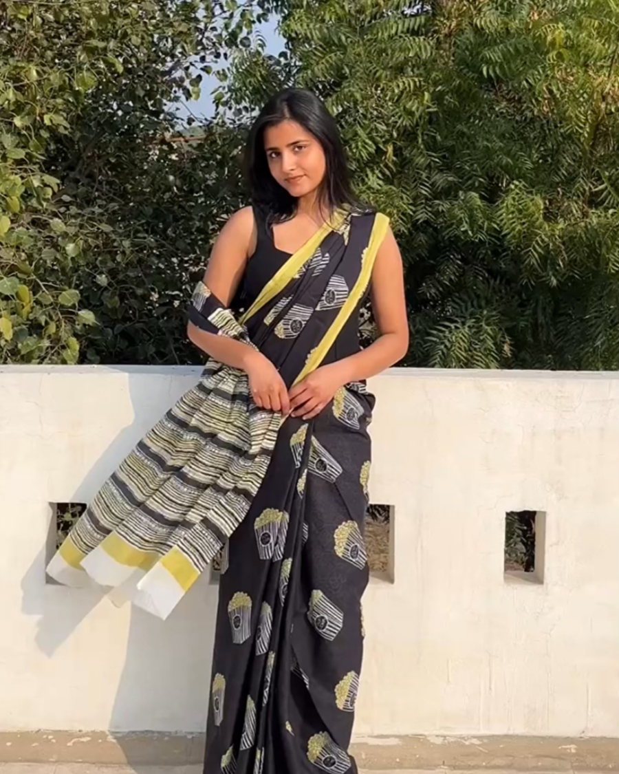 Mul Cotton Saree