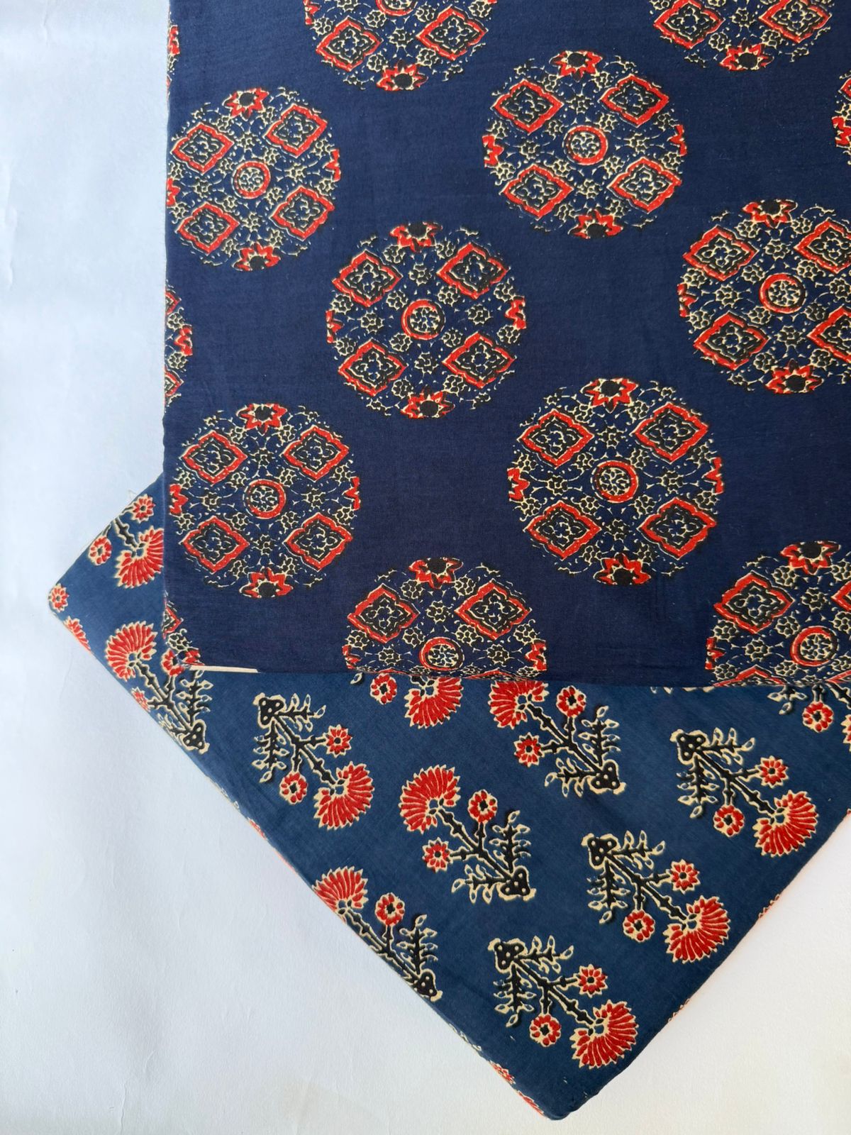 Pure Raw Unstitched Cotton Fabric – Soft, Breathable & Versatile