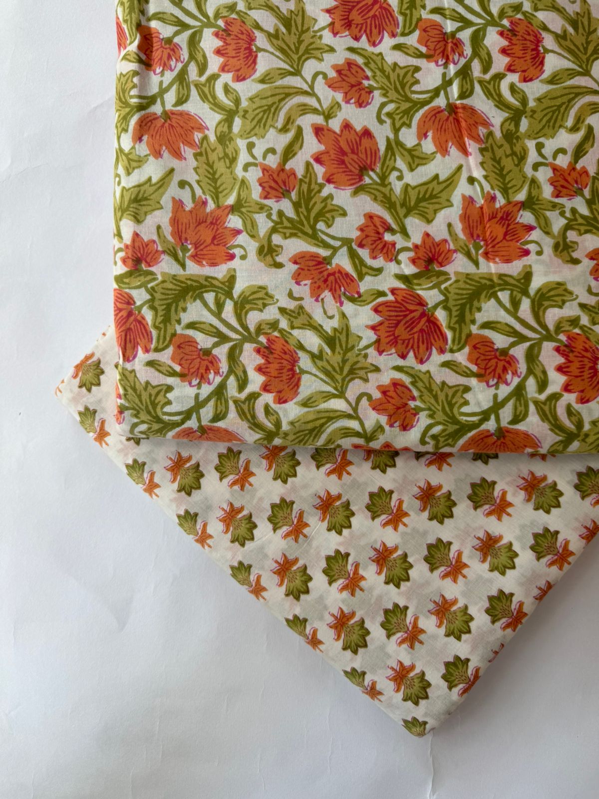 Pure Raw Unstitched Cotton Fabric – Soft, Breathable & Versatile