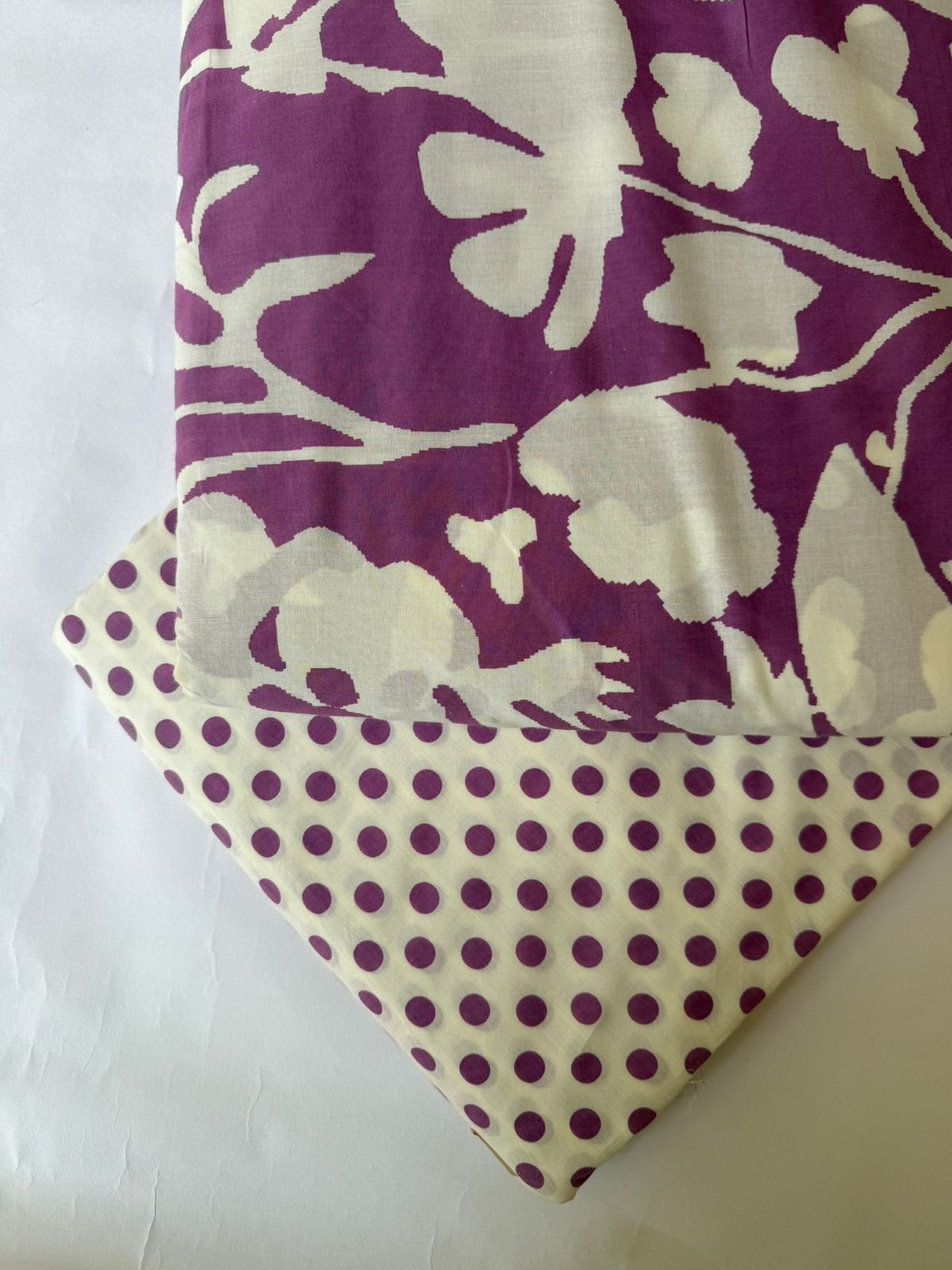 Pure Raw Unstitched Cotton Fabric – Soft, Breathable & Versatile