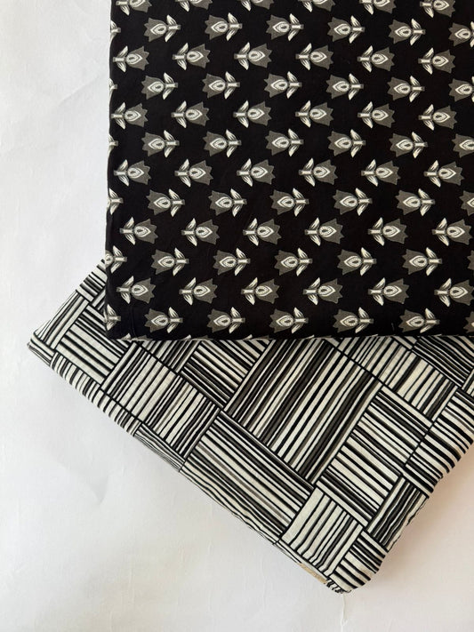 Pure Raw Unstitched Cotton Fabric – Soft, Breathable & Versatile