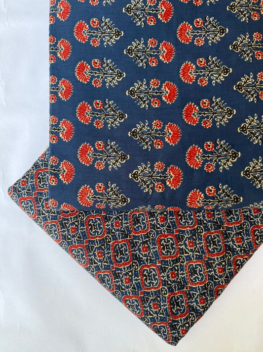 Pure Raw Unstitched Cotton Fabric – Soft, Breathable & Versatile