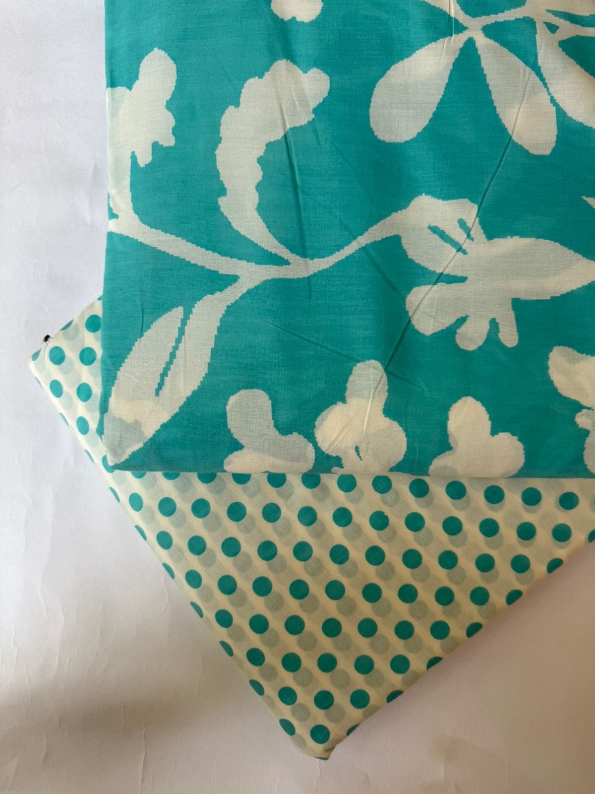 Pure Raw Unstitched Cotton Fabric – Soft, Breathable & Versatile
