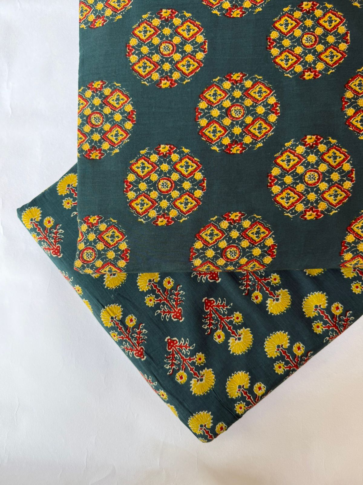 Pure Raw Unstitched Cotton Fabric – Soft, Breathable & Versatile